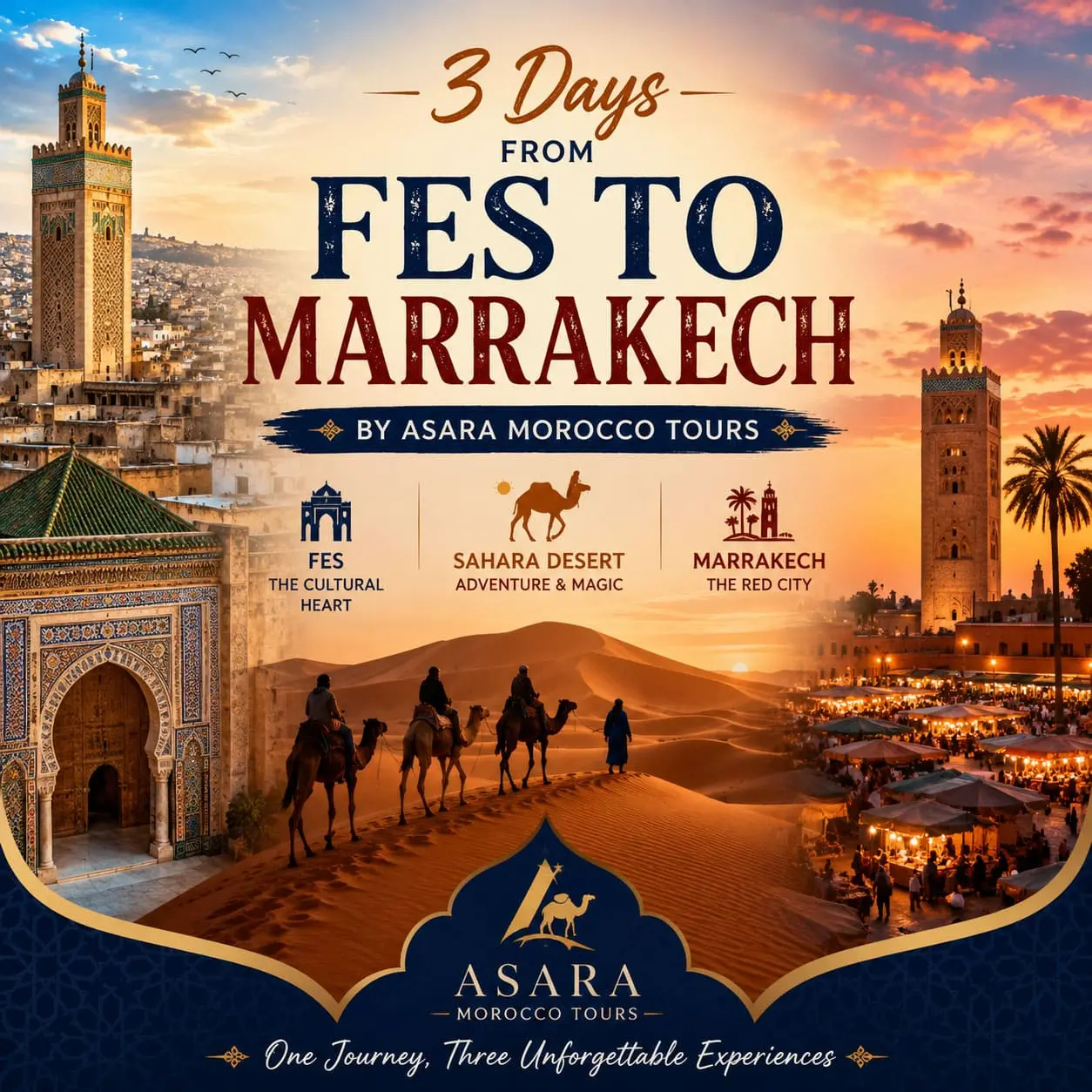 3 Days From Fes To Marrakech