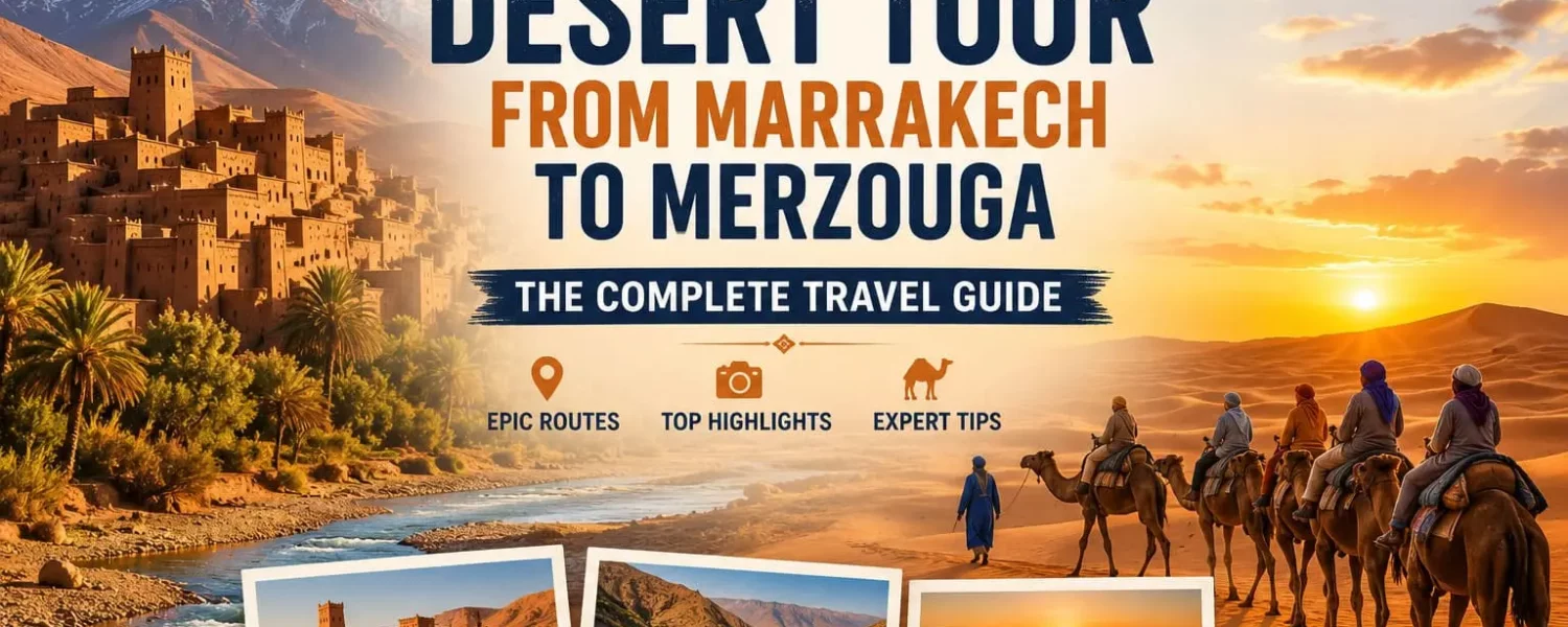 3-Day Desert Tour from Marrakech to Merzouga: The Complete Travel Guide
